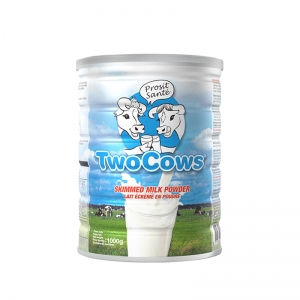 【代塔常规仓】26年2月荷兰TowCows双牛脱脂奶粉1000g