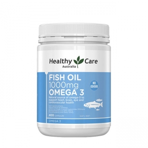 【代塔仓】27年3月澳洲Healthy Care澳世康深海鱼油胶囊1000mg*400粒